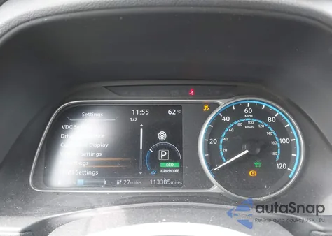 2023 Nissan Leaf S 40 Kwh из США, поврежденный, VIN 1N4AZ1BVXPC550040